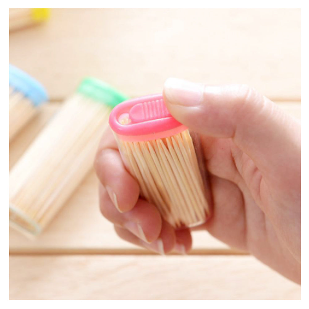 High-quality bamboo toothpicks with a convenient box. High-quality bamboo toothpicks with a convenient box.